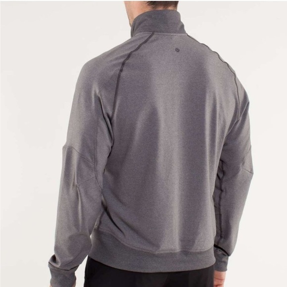 Lululemon Men’s Training Jacket in Heathered Dark Slate - Picture 2 of 13